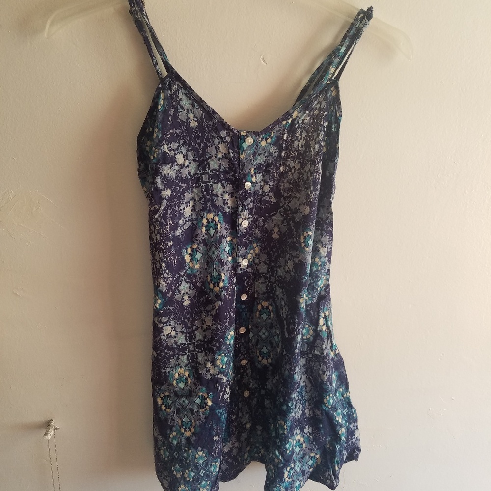 SALES cute flowery blue dress